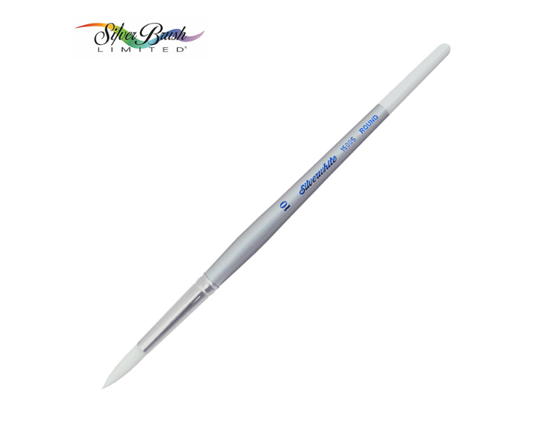 美國Silver Brush銀刷 Silverwhite 纖維毛畫筆