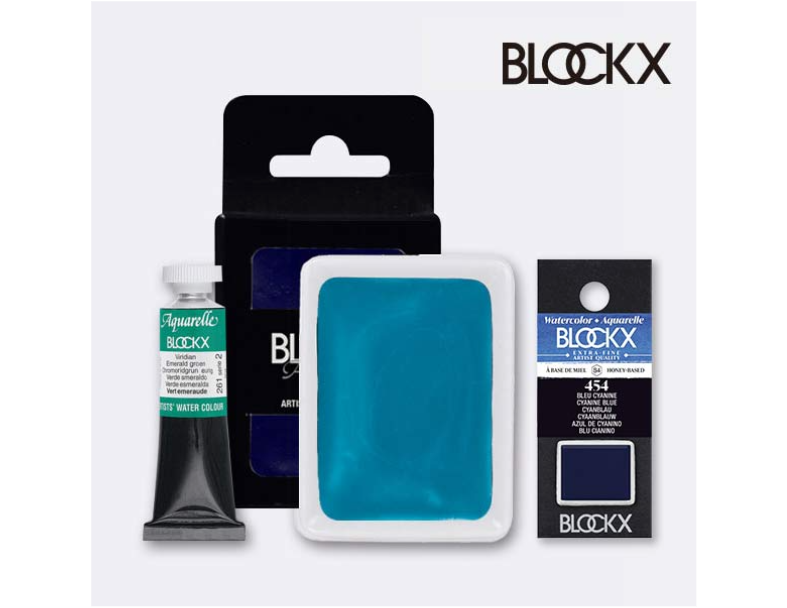 BLOCKX布魯克斯 固體/管狀 水彩顏料