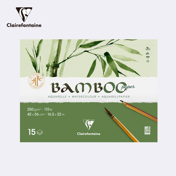 Clairefontaine克萊方丹 BAMBOO 純竹漿水彩本