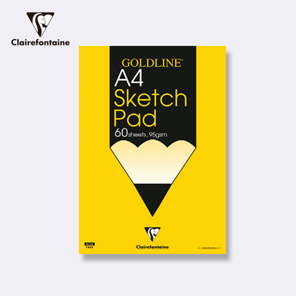Clairefontaine克萊方丹 GOLDLINE SKETCH PAD 素描速寫本