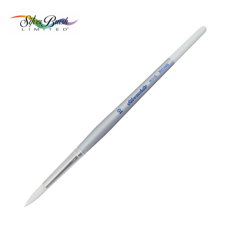 美國Silver Brush銀刷 Silverwhite 纖維毛畫筆