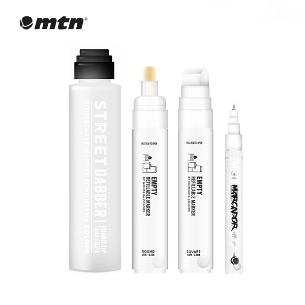 MTN蒙大拿 重複填充式 麥克筆空筆