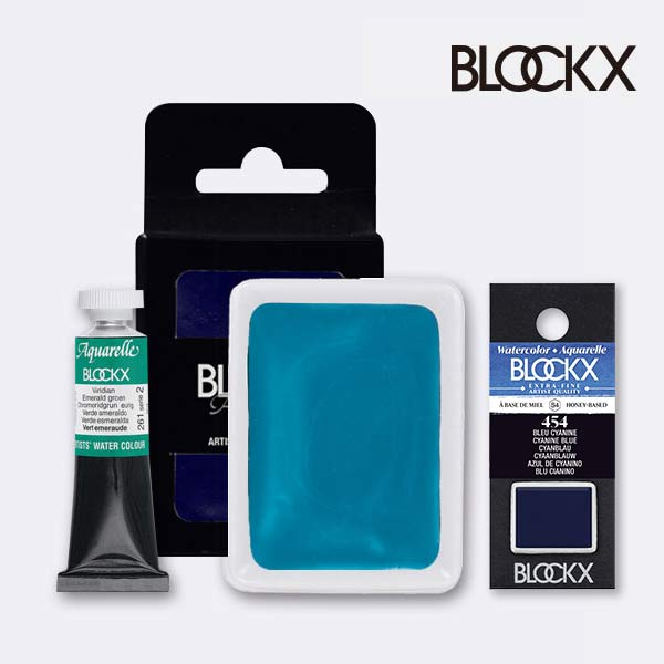 BLOCKX布魯克斯 固體/管狀 水彩顏料