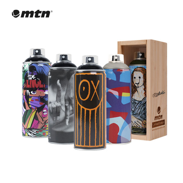 MTN蒙大拿 2021年 藝術家聯名限量噴漆罐 400ml