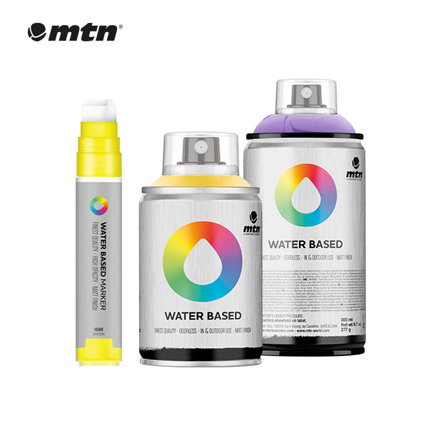 MTN蒙大拿  WB啞光水溶性系列噴漆/麥克筆