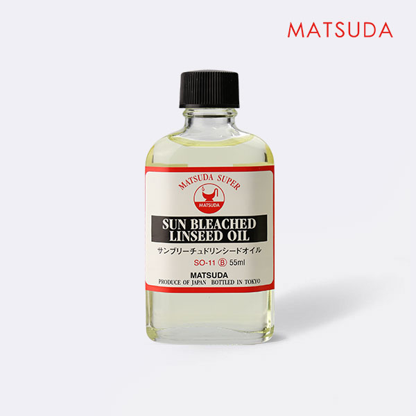 MATSUDA松田 油畫媒介系列 S11 日曬漂白亞麻仁油