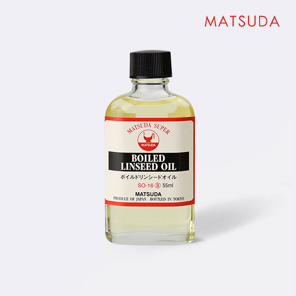 MATSUDA松田 油畫媒介系列 S16 熟煉亞麻仁油