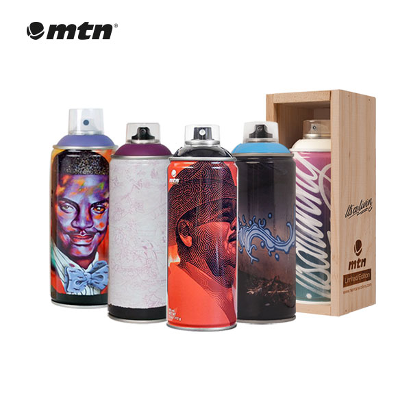 MTN蒙大拿 2013-2017年 藝術家聯名限量噴漆罐 400ml