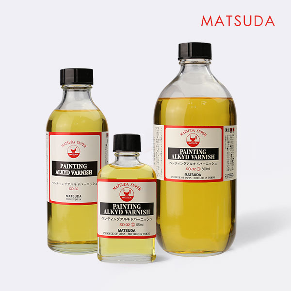 MATSUDA松田 油畫媒介系列 S32 醇酸樹脂凡尼斯