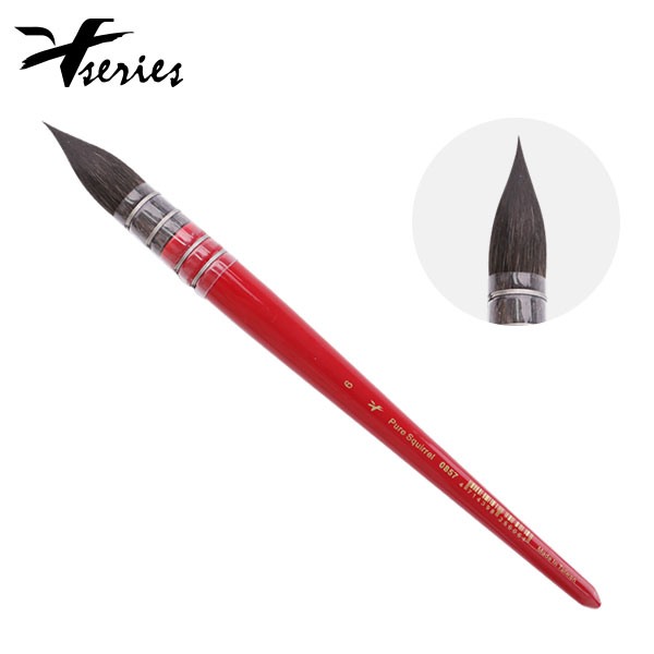 V系列 藝術家 0857 松鼠毛 古典圓頭畫筆