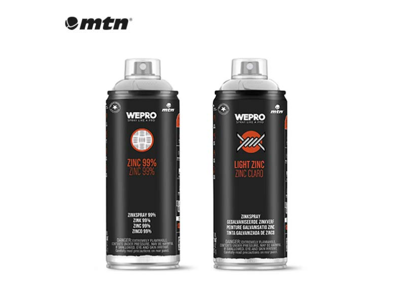 MTN蒙大拿 WEPRO 純鋅/鍍鋅噴漆 400ml